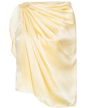 ROTATE BIRGER CHRISTENSEN Sleeveless Tops - Yellow