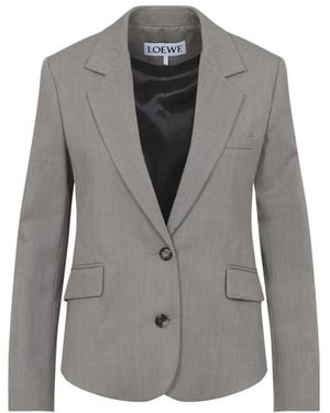 Loewe Tailored Jacket - Grau