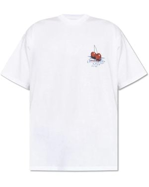 Carhartt T-Shirt Mit Druck - Weiß