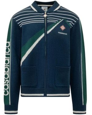 CASABLANCA Jassen ,Blauw ,Pyramid Jacket