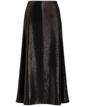 Alberta Ferretti Midi Skirts - Negro