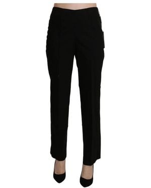 Bencivenga Straight Trousers - Negro