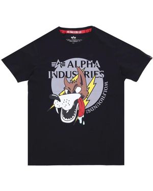 Alpha Industries T-Shirts - Black