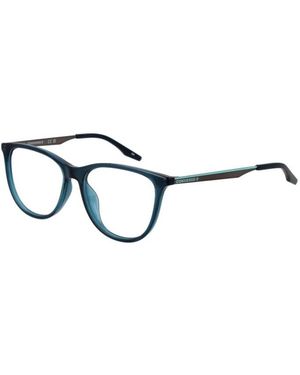 Converse Blaue Cat Eye Metall Optische Rahmen