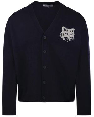 Maison Kitsuné Cardigans - Bleu