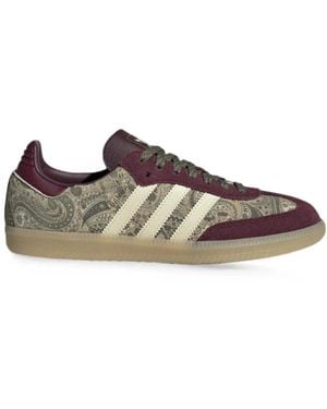 adidas Originals Schoenen ,Bruin ,Leer Samba Og X Liberty London