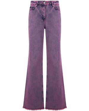 Moschino Flared Jeans - Morado