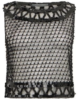 Alberta Ferretti Sleeveless Tops - Negro