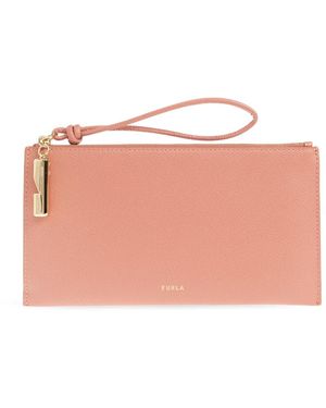 Furla Tassen ,Roze ,Leer Iride Medium Bag
