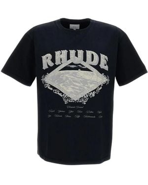 Rhude T-Shirts - Black