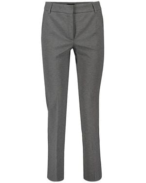 Marella Zeitlose Eleganz Jersey Hose - Grau