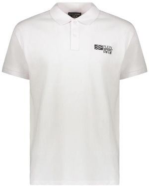 Philipp Plein Training T-Shirts - Blanc