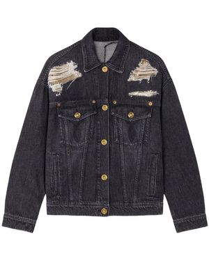 Versace Denim Jackets - Azul