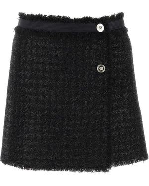 Versace Short Skirts - Black