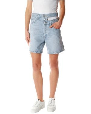 Agolde Denim Shorts - Blue