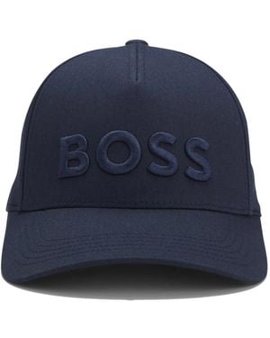 HUGO Seth-Boss Cap - Blau