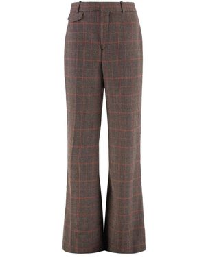 Chloé Wide Trousers - Marrone