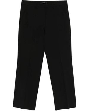Cambio Straight Trousers - Black