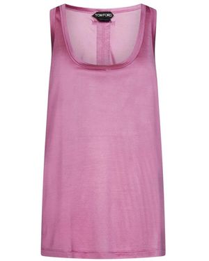 Tom Ford Sleeveless Tops - Pink