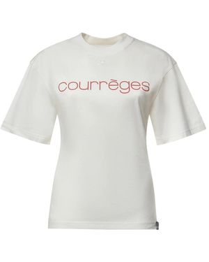 Courreges T-Hemden - Wit