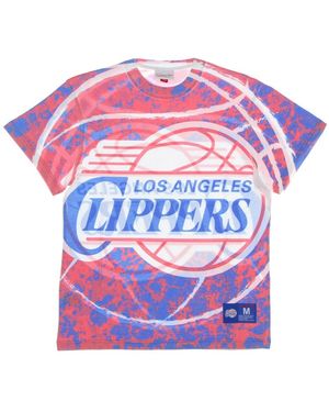 Mitchell & Ness T-Shirts - Pink