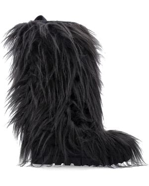 Goldbergh Leonora Faux Fur Boot - Schwarz