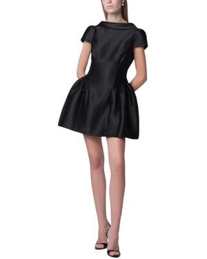 Self-Portrait Short Dresses - Negro