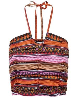 ONLY Sleeveless Tops - Red