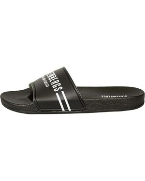 Bikkembergs Schoenen ,Zwart ,Ciabatte - Bruin