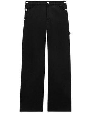 Courreges Sailor Wijde Jeans - Zwart