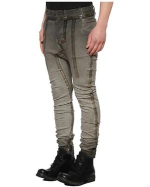 Boris Bidjan Saberi Slim-Fit Trousers - Zwart