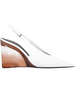 Alaïa Wedges - Blanco