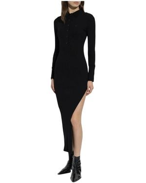 Courreges Knitted Dresses - Nero