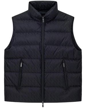 ARMANI EXCHANGE Waistcoats - Blue