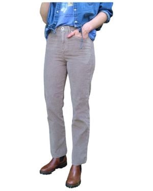 Denim Studio Straight Trousers - Blu