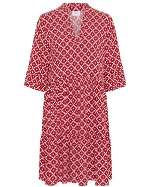 Saint Tropez Midi Dresses - Red