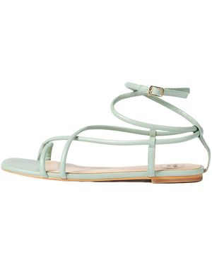 Jijil Flat Sandals - Metallizzato