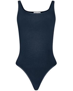 Wolford Tops ,Blauw ,Katoen Jamaika String Body