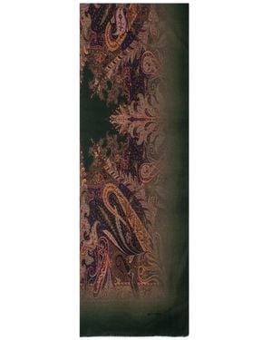 Etro Silky Scarves - Marrone