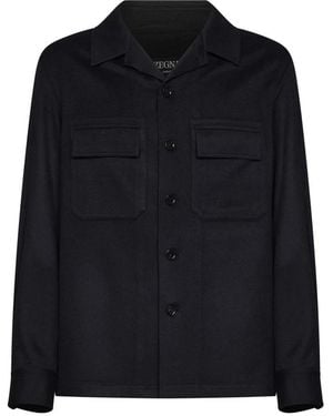 ZEGNA Cashmere Knitwear - Black