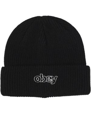 Obey Beanies - Black