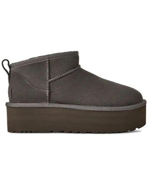 UGG Classic Ultra Mini Platform Charcoal - Bruin