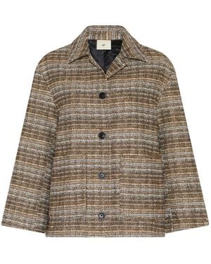 Heartmade Tweed Jackets - Brown
