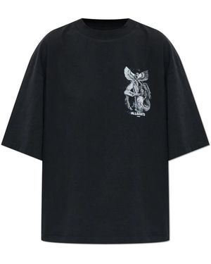 AllSaints Tops ,Zwart ,Katoen Seraph Amelie T-Shirt