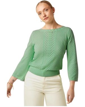 King Louie Round-Neck Knitwear - Verde