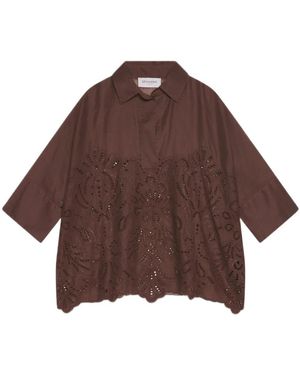 Ermanno Scervino Blouses - Brown