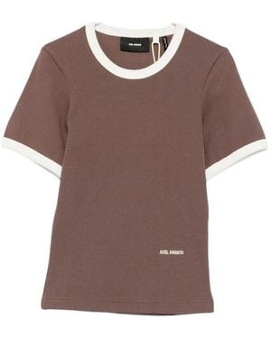 Axel Arigato T-Shirts - Brown