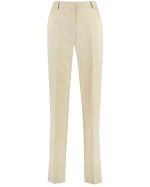 PT01 Ambra Katoen-Linnen Broek - Naturel