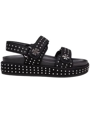 Tory Burch Flat Sandals - Black