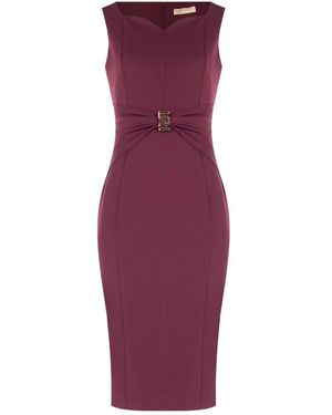 Rinascimento Midi Dresses - Purple